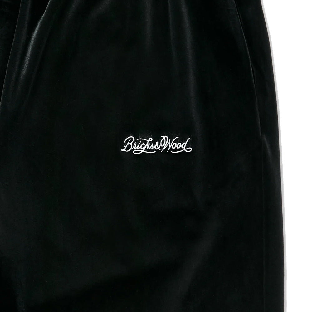 Velour Script Logo Track Pant