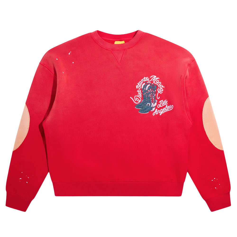 Diet Starts Monday Beaded Cowboy Crewneck