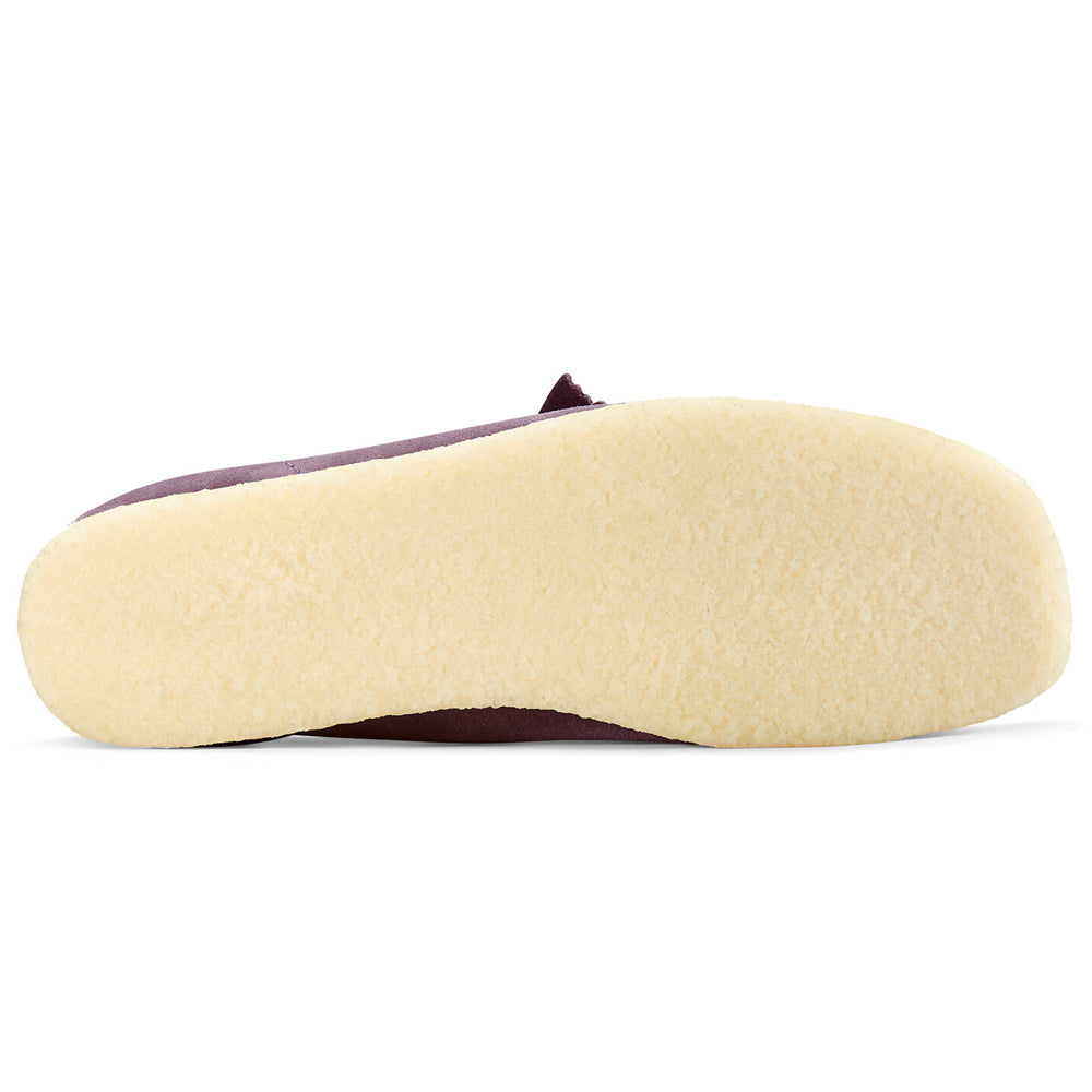Clarks Wallabee Plum Suede