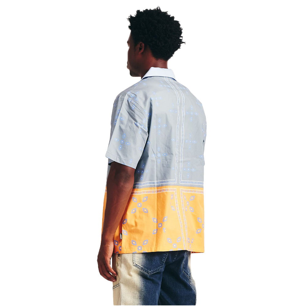 Memory Lane Patch Work Short Sleeve Shirt