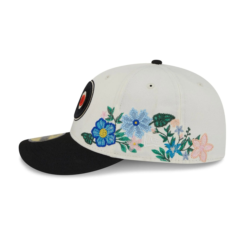 New Era Philadelphia Flyers Tonal Florals White 59FIFTY Fitted Hat