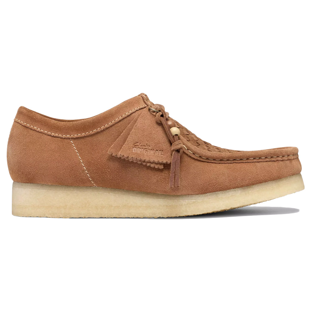 Clarks Wallabee Tan Weave