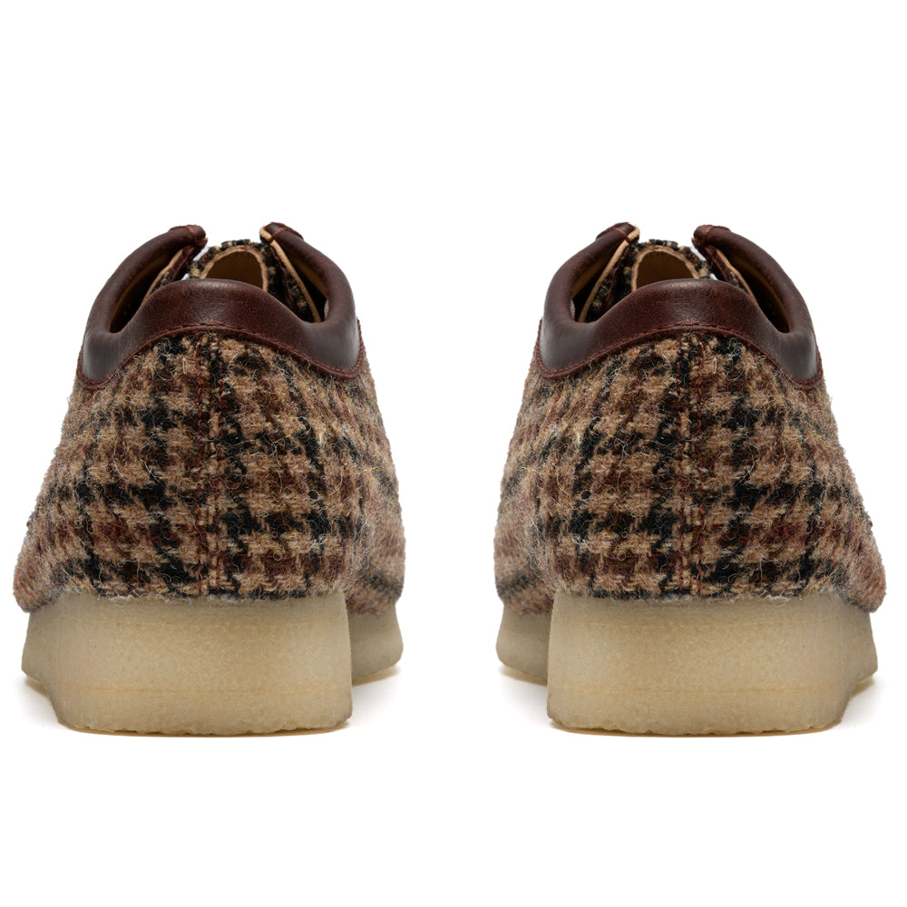 Clarks Wallabee Brown Tweed Comb