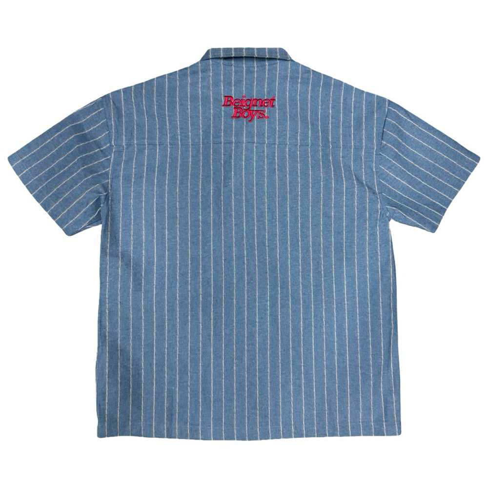 Beignet Boys Pinstripe Chore Coat