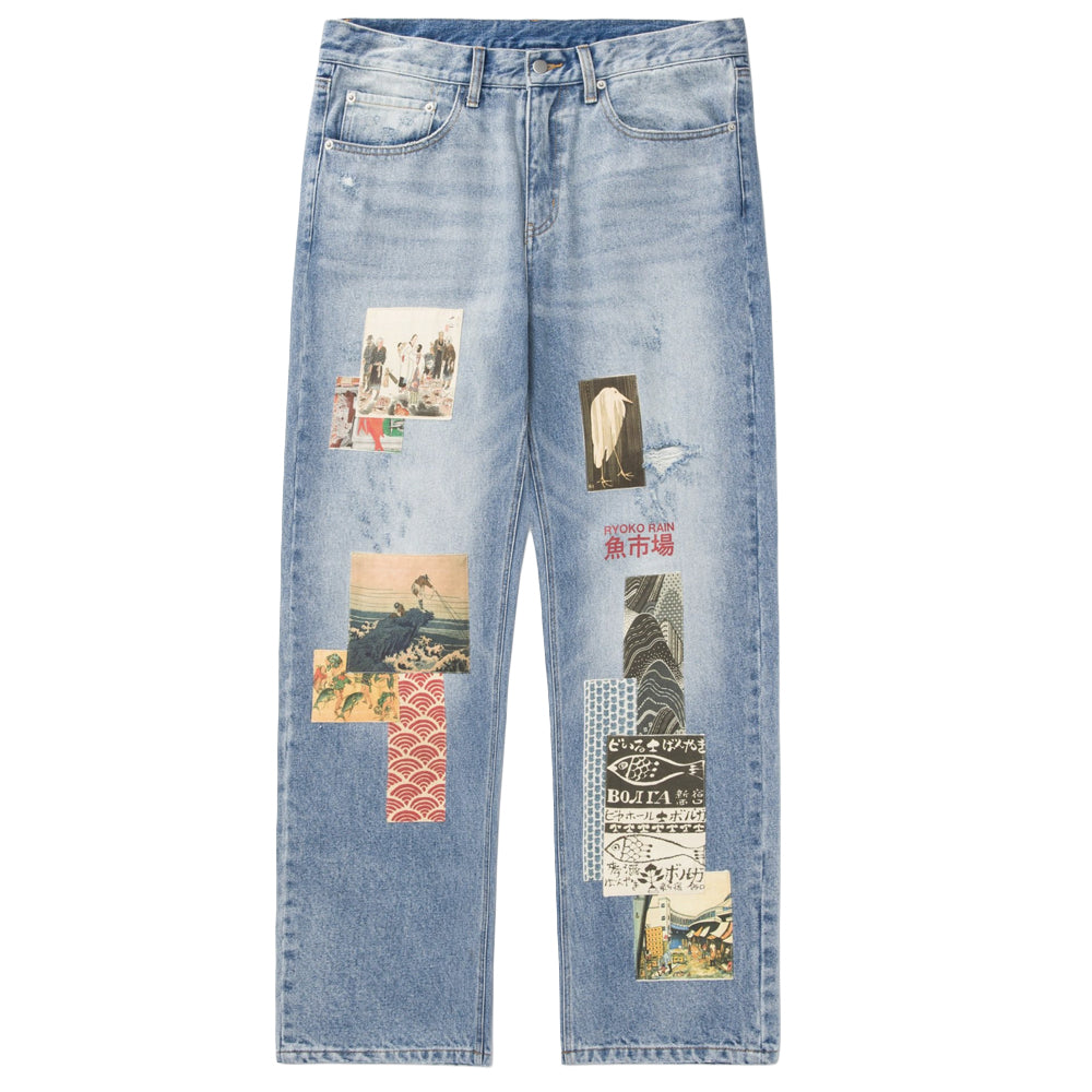 Ryoko Rain Fish Market Denim Jeans