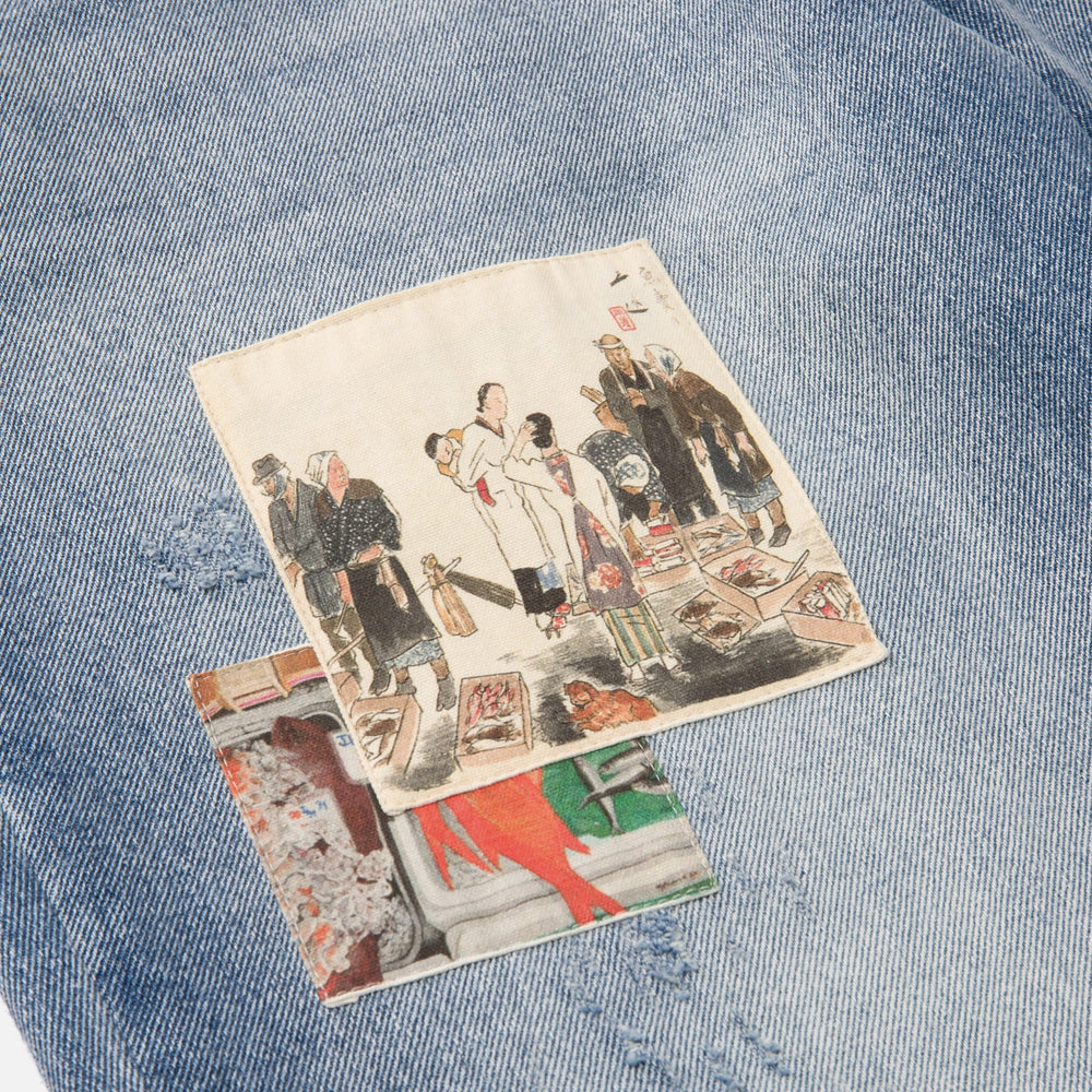 Ryoko Rain Fish Market Denim Jeans