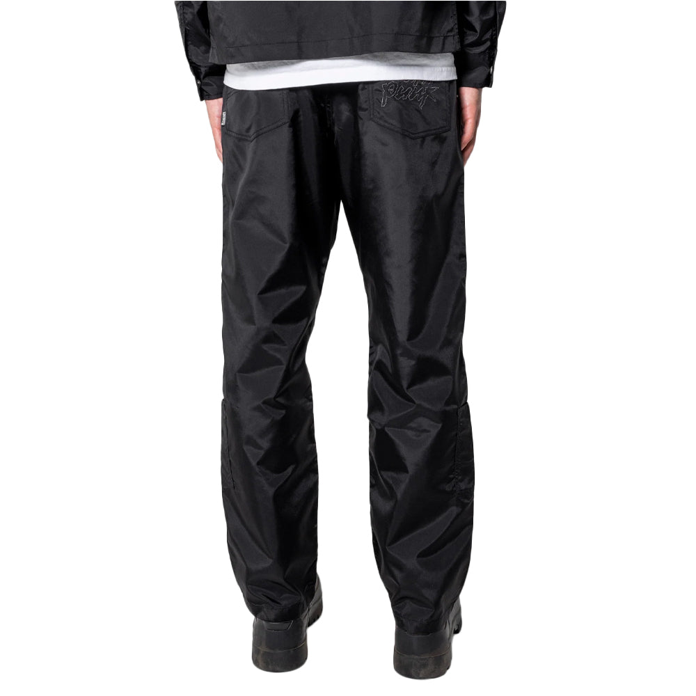 Black Helmets Nylon Work Pants
