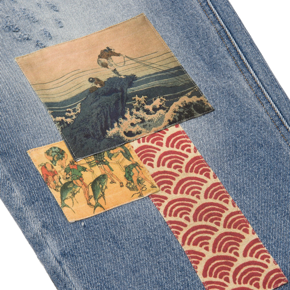 Ryoko Rain Fish Market Denim Jeans