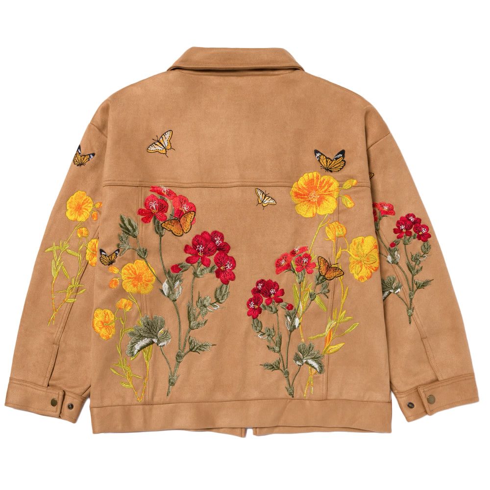 Ryoko Rain Monarch Clay Suede Work Jacket