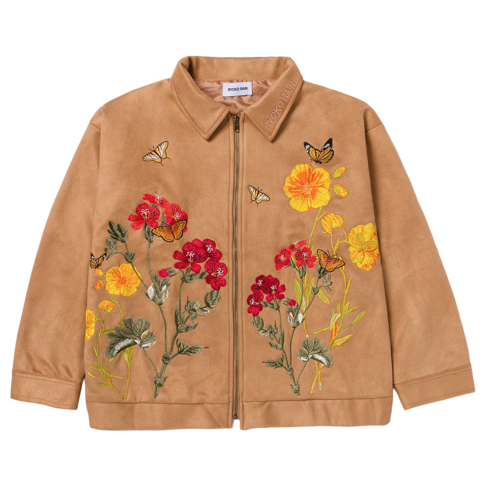 Ryoko Rain Monarch Clay Suede Work Jacket