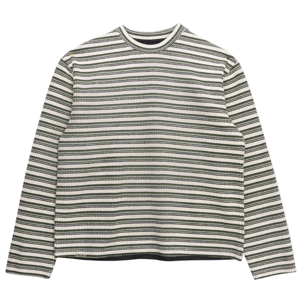 Honor the Gift Speak Striped Crewneck