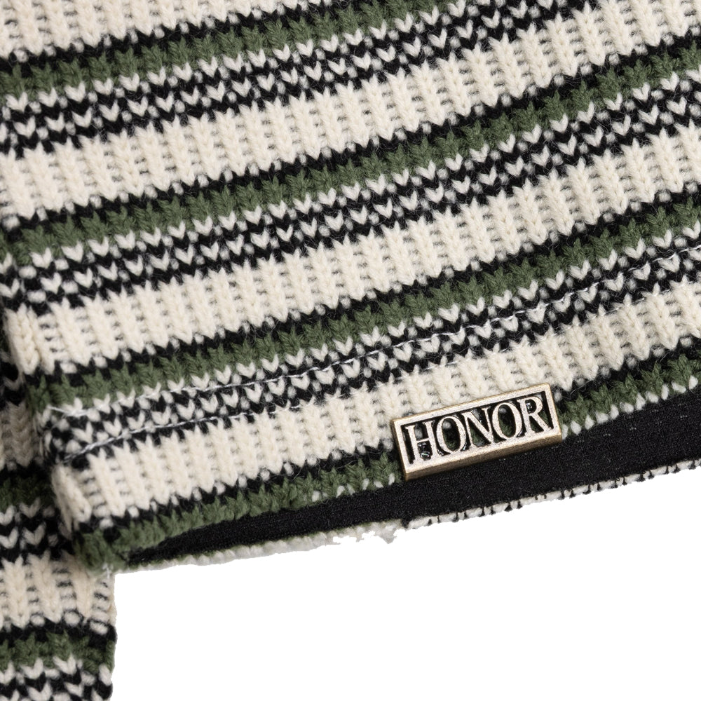 Honor the Gift Speak Striped Crewneck