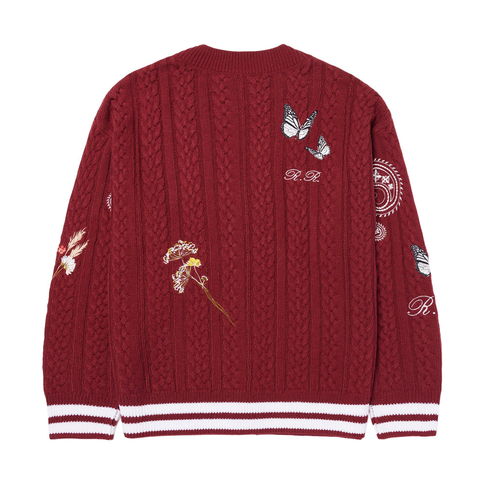 Ryoko Rain Cable Knit Cardigan