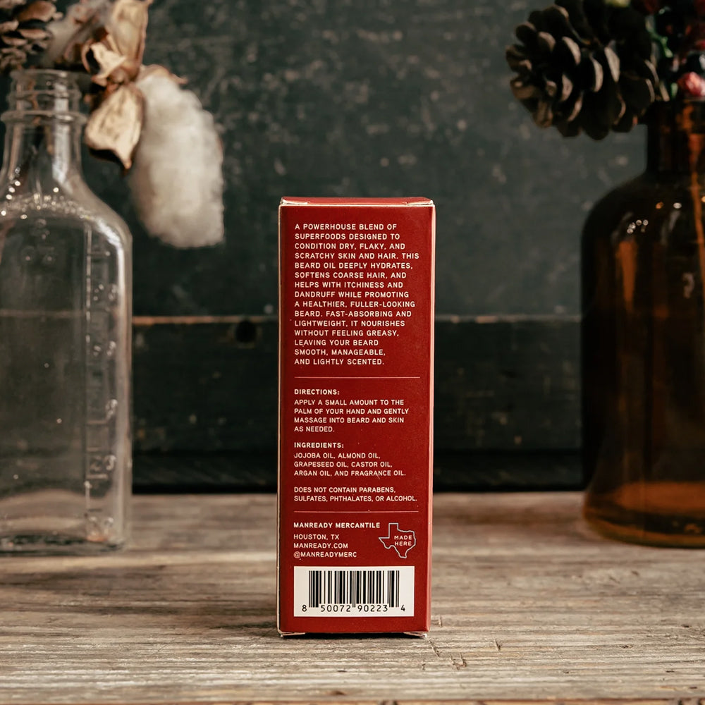 Manready Mercantile Beard Oil "Red Label"