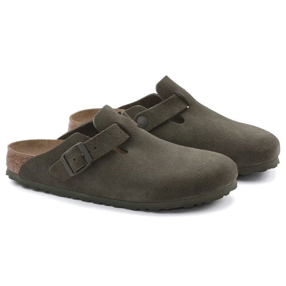 Boston Soft Foot Bed Suede Leather
