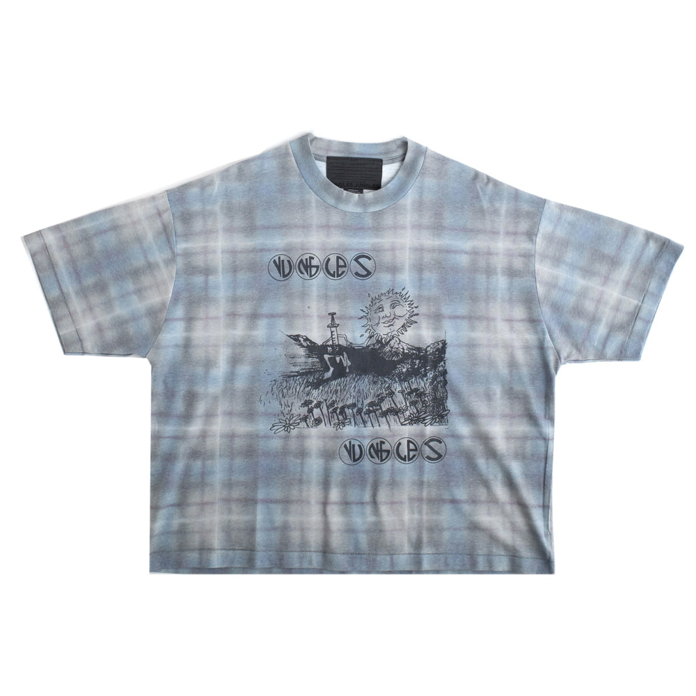 Jungels Jungles Field of Daisies Tartan Plaid T-Shirt