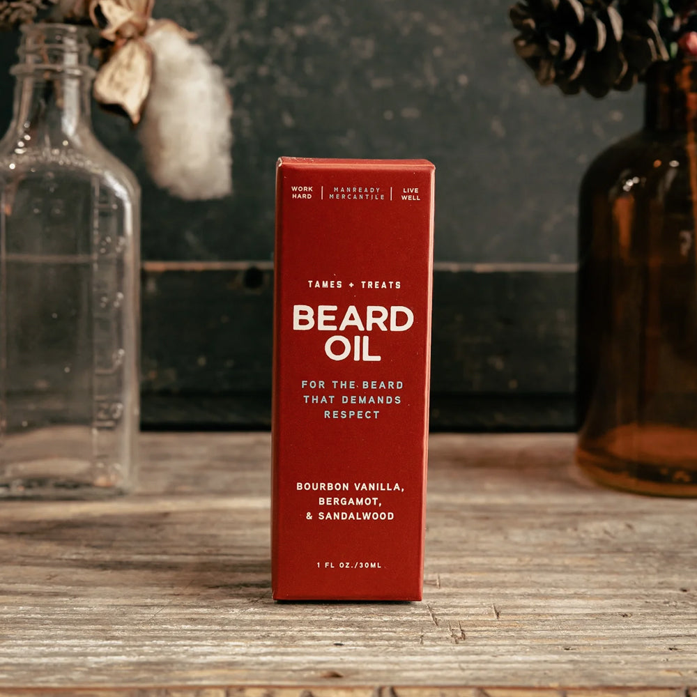 Manready Mercantile Beard Oil "Red Label"