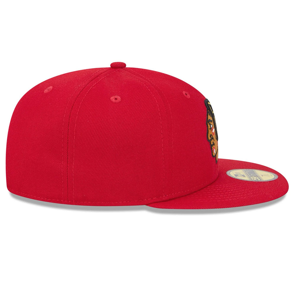 New Era Chicago Blackhawks Red 59FIFTY Fitted Hat