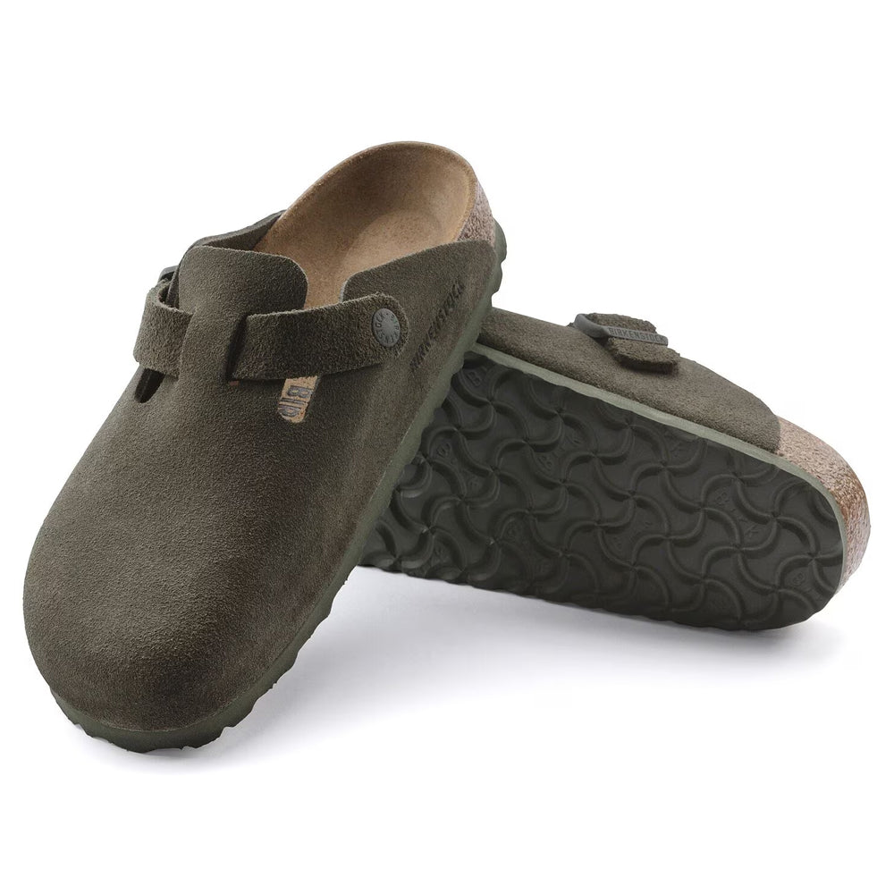 Boston Soft Foot Bed Suede Leather