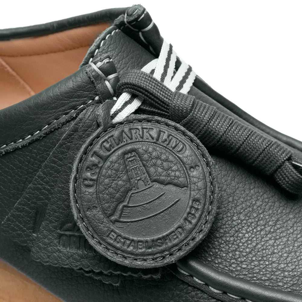 Clarks Wallabee RB Dark Green Leather
