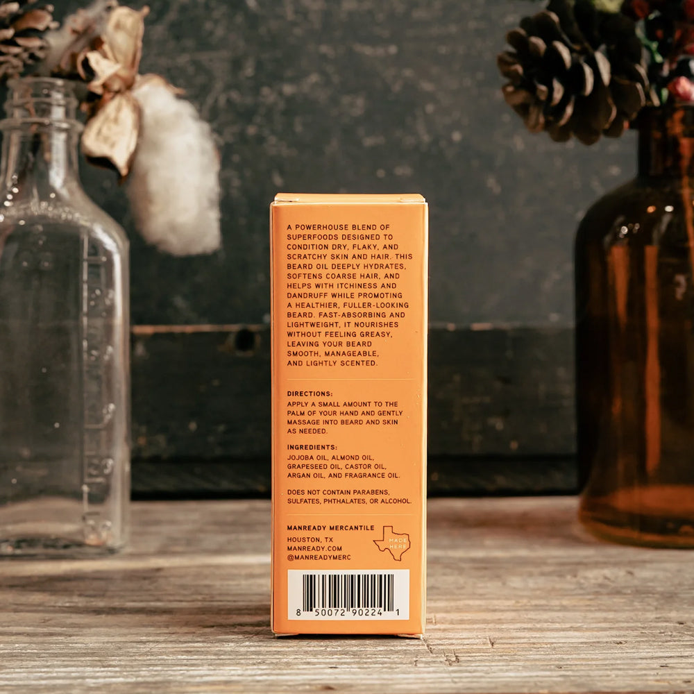Manready Mercantile Beard Oil "Orange Label"