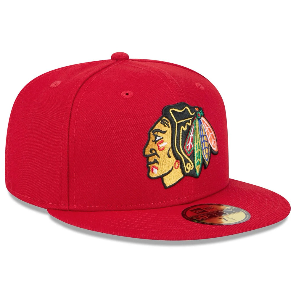 New Era Chicago Blackhawks Red 59FIFTY Fitted Hat