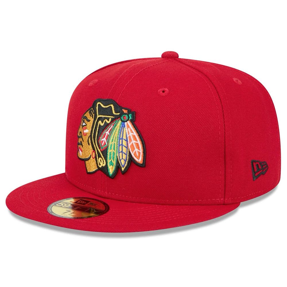 New Era Chicago Blackhawks Red 59FIFTY Fitted Hat