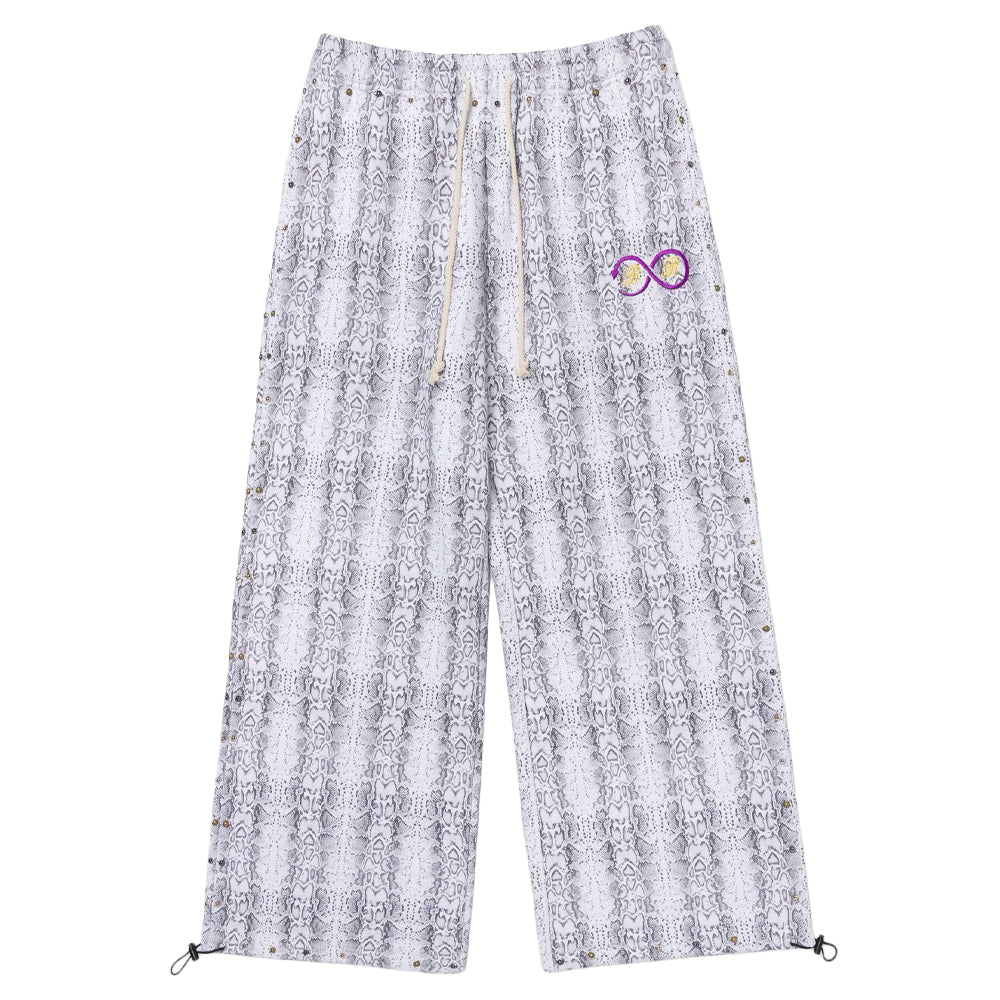 Ryoko Rain Snakeskin Halo Sweatpants