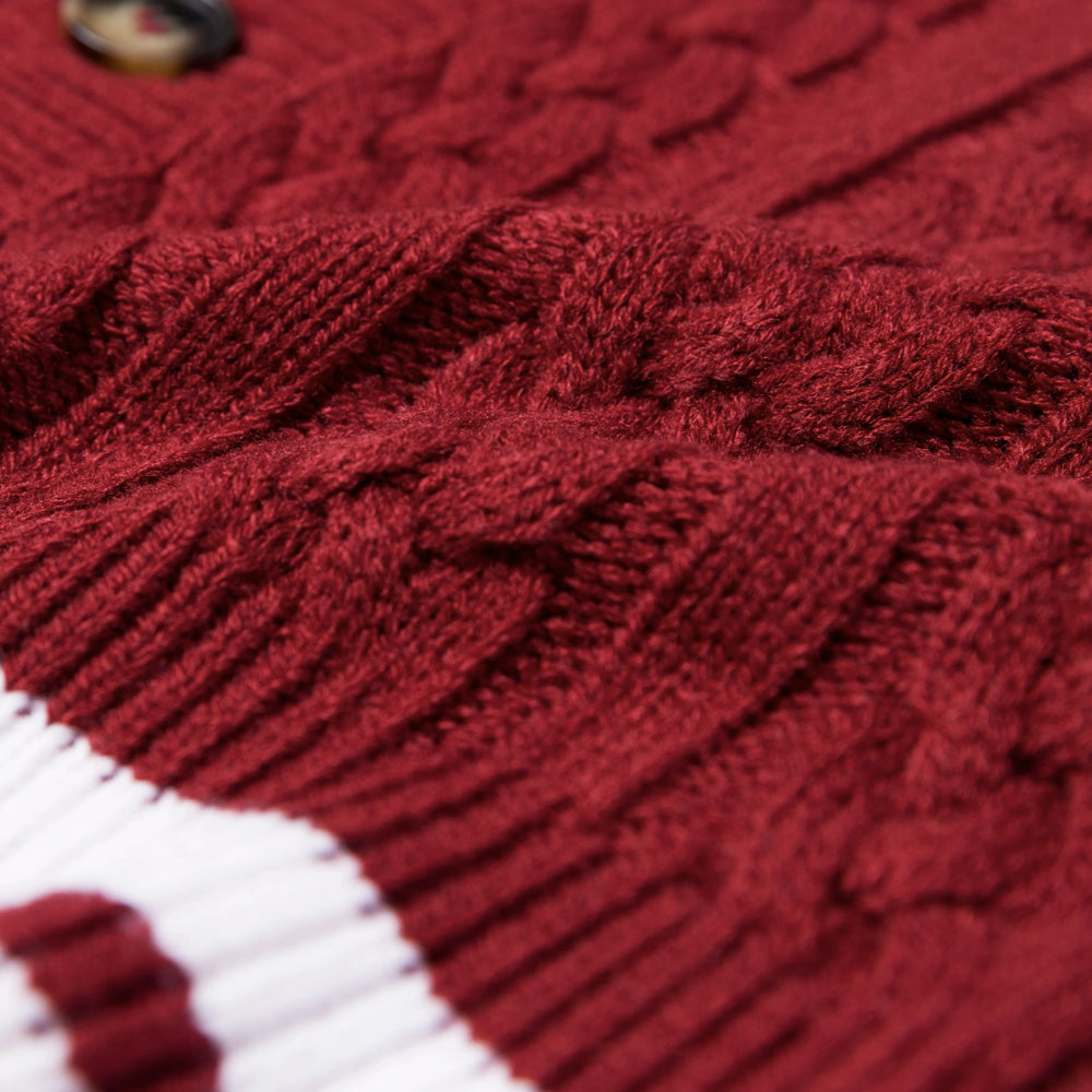 Ryoko Rain Cable Knit Cardigan