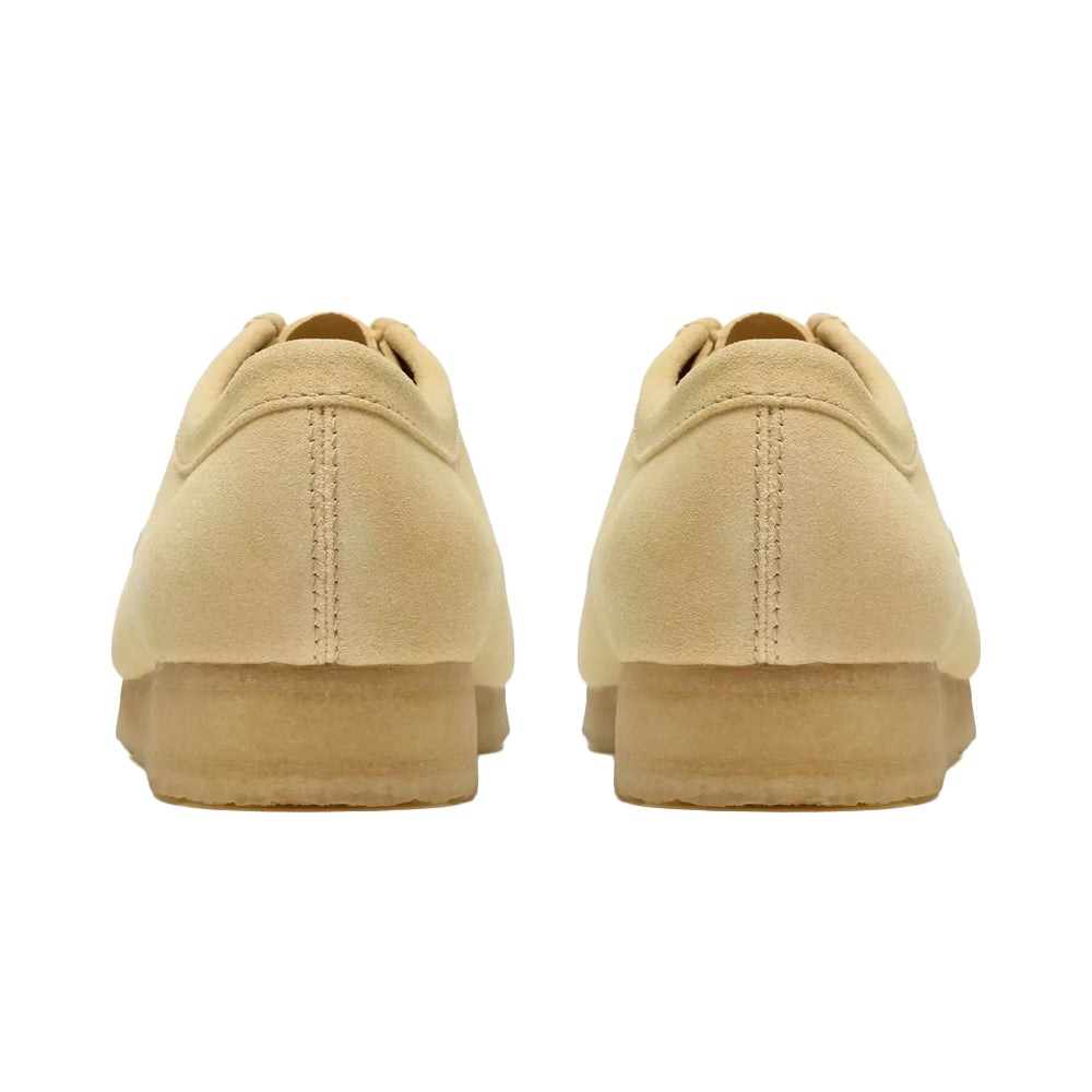 Clarks Wallabee Pale Yellow Suede