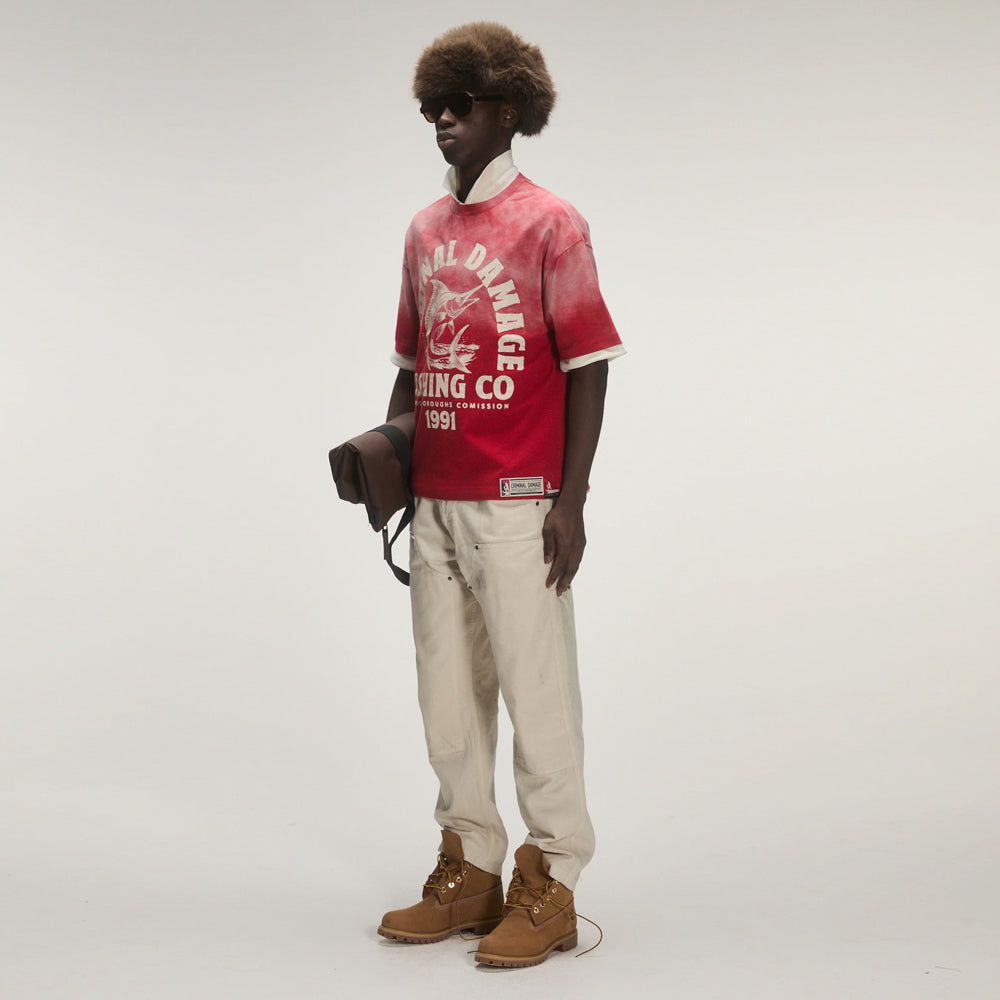 Criminal Damage Fishing Company T-shirt