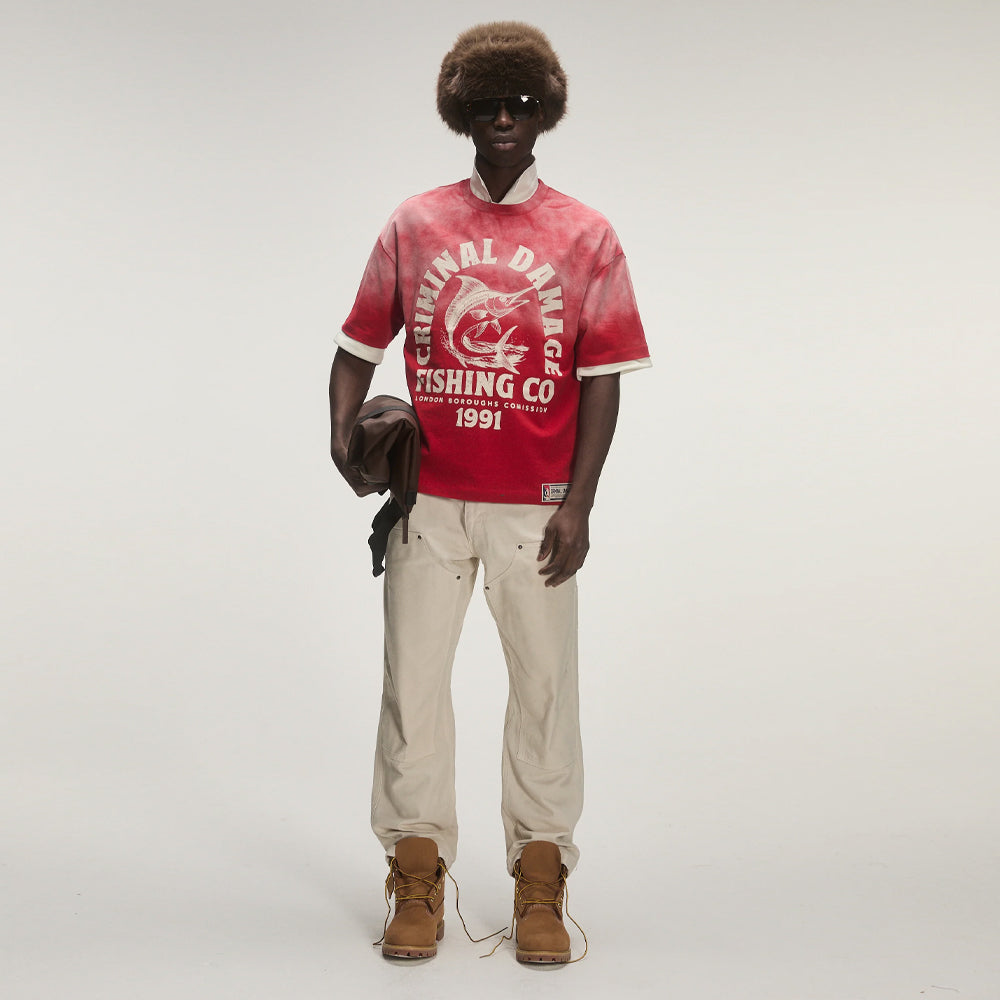 Criminal Damage Fishing Company T-shirt
