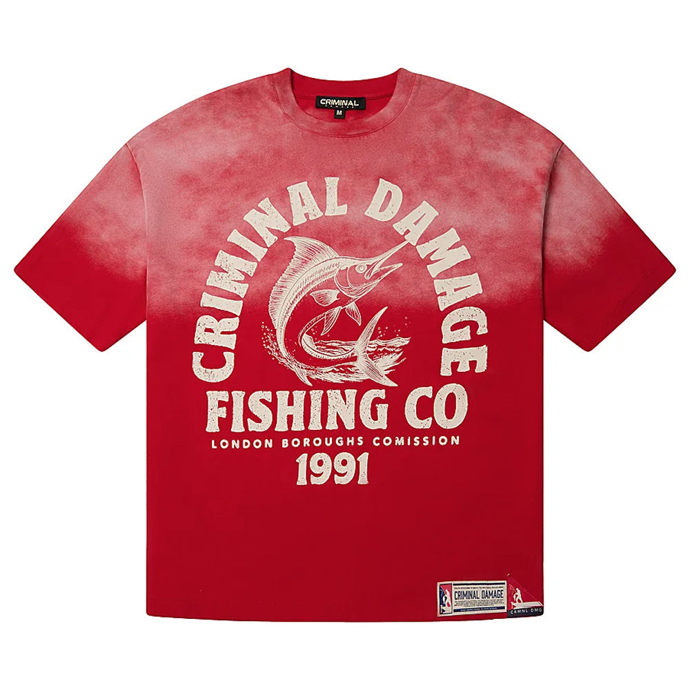 Criminal Damage Fishing Company T-shirt