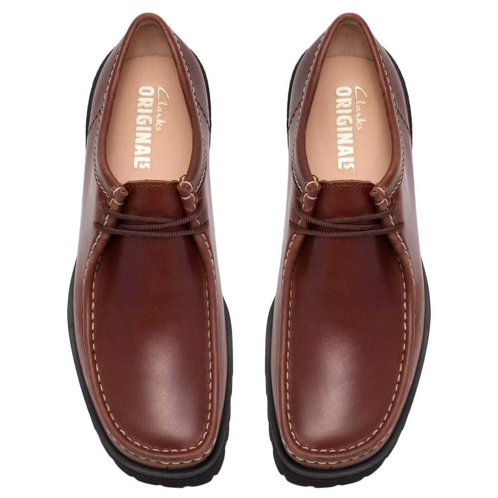 Clarks Walla Yukoner Brown Leather