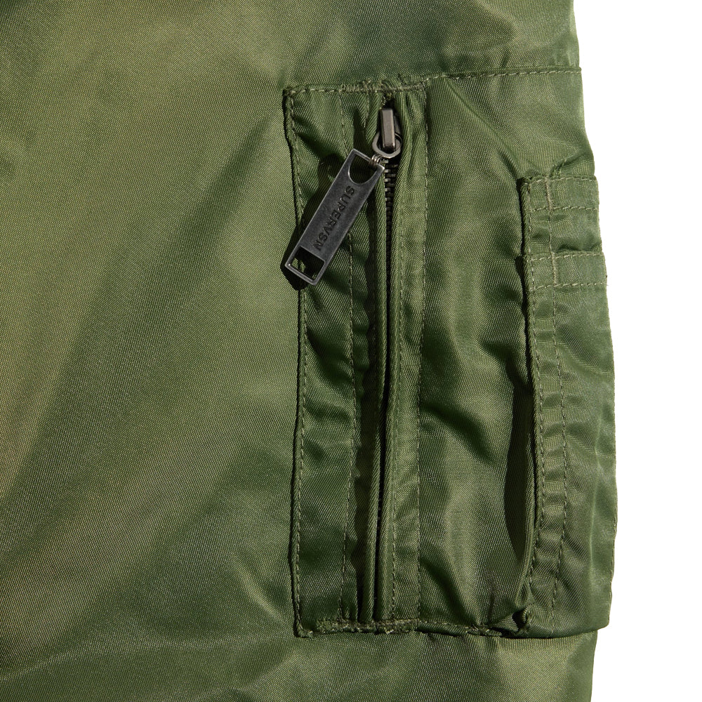 Supervsn Contrast Flight Jacket