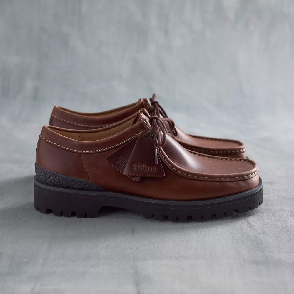 Clarks Walla Yukoner Brown Leather