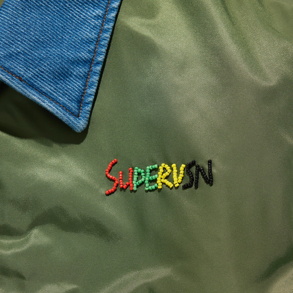 Supervsn Contrast Flight Jacket
