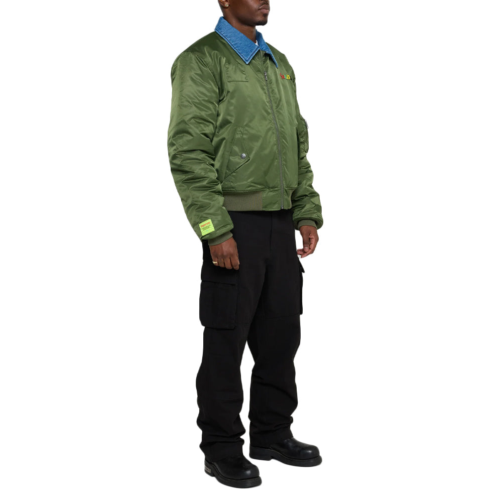Supervsn Contrast Flight Jacket