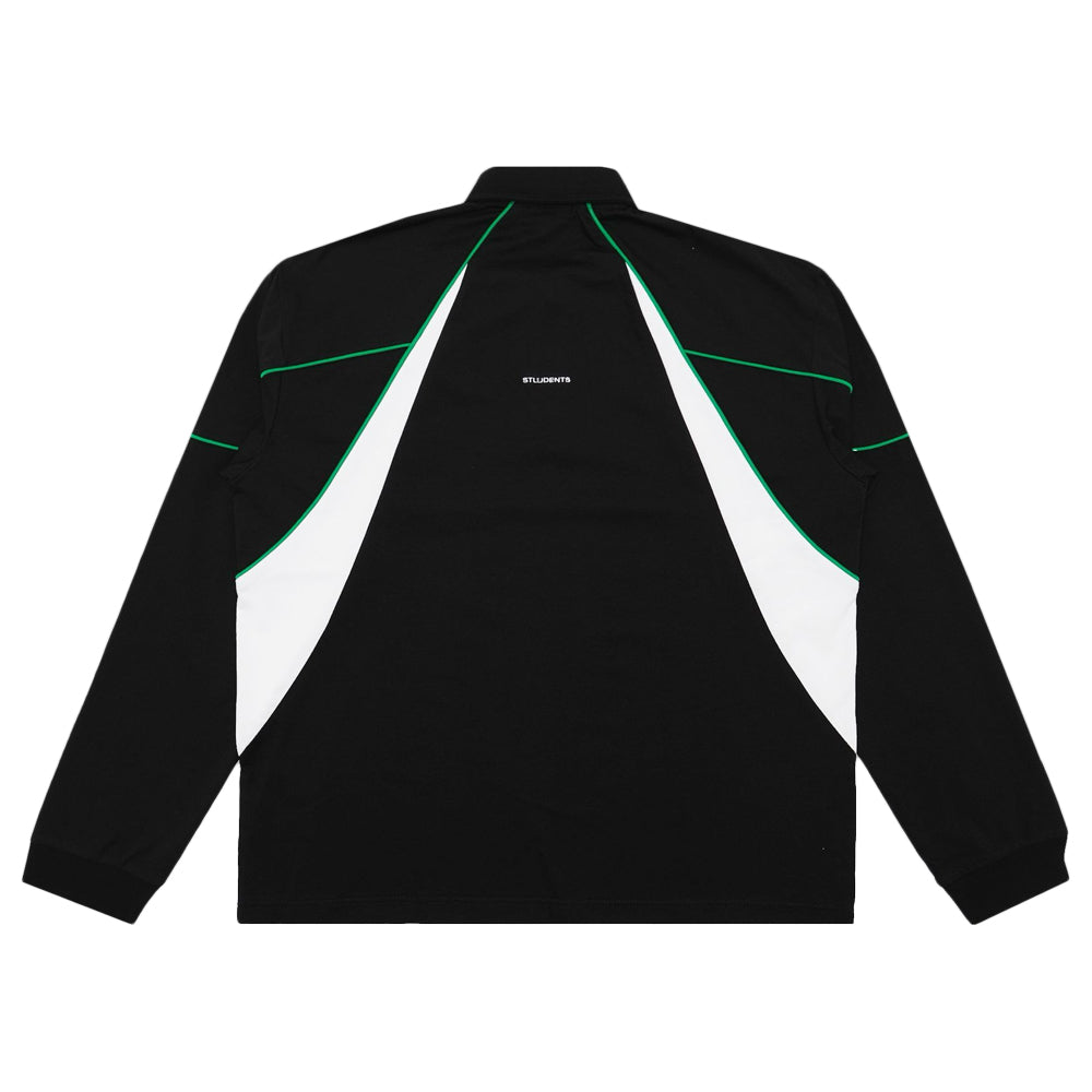 Students Captain Long Sleeve Polo Shirt