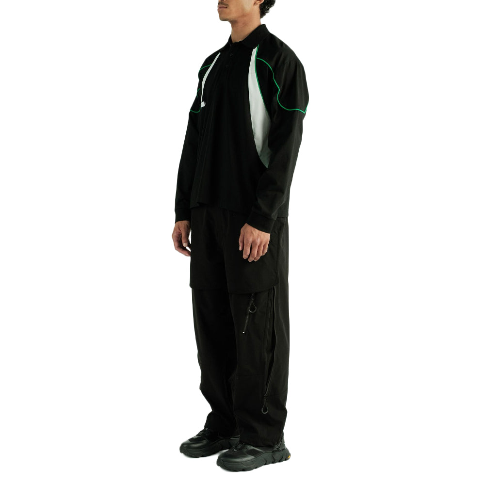 Students Captain Long Sleeve Polo Shirt