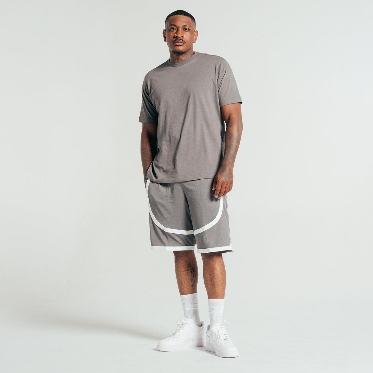 Contrast Tape Short - Mens