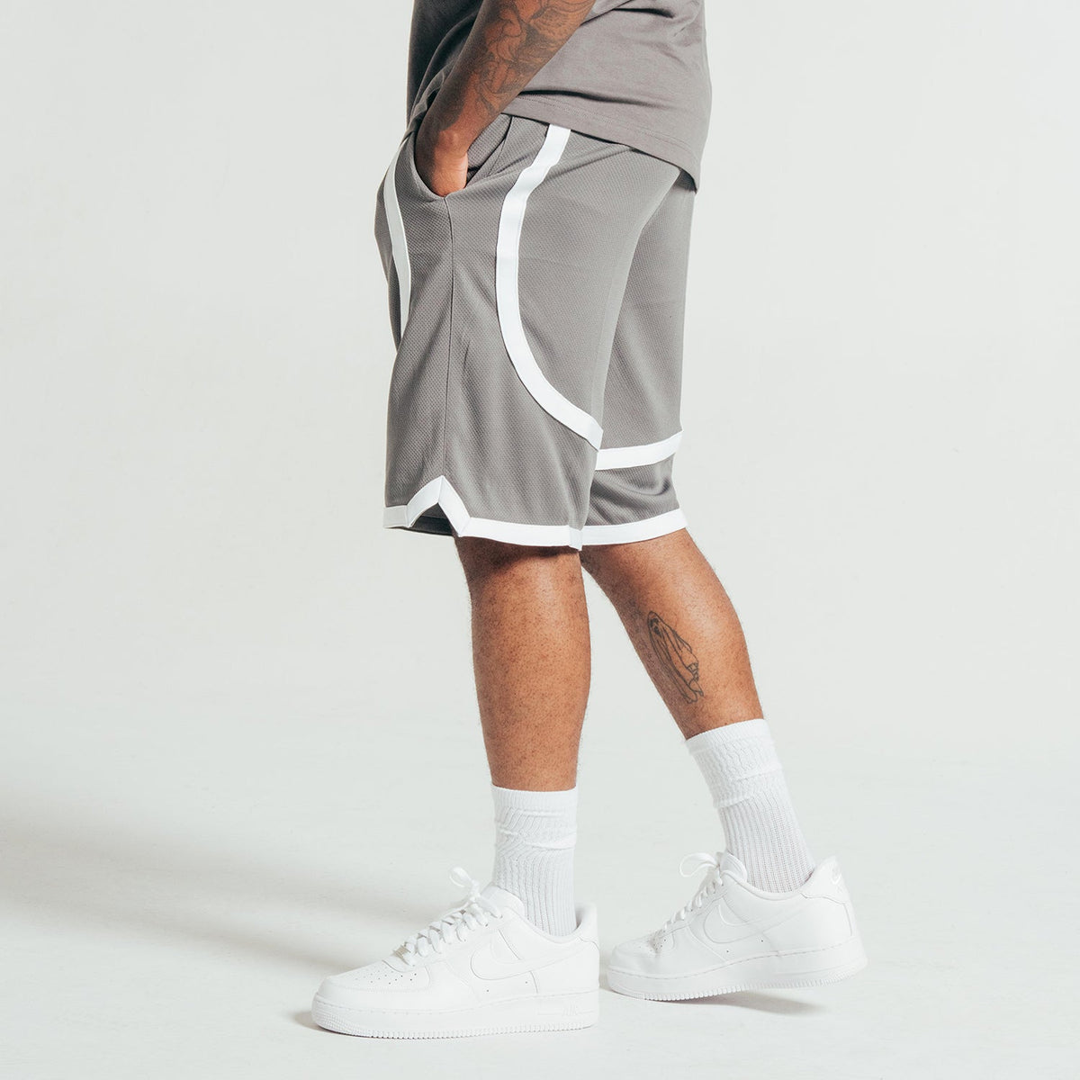 Contrast Tape Short - Mens